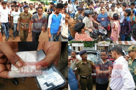 Tripura becoming NEâ€™s narcotics corridor:  Young smuggler held with brown sugar from mafia dominated Agartala Gol-Chakkar border area : NE-Bangladesh-Mayanmar drug cartels hit Tripura