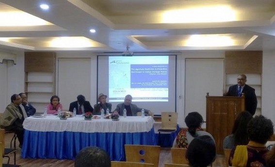 'Agartala doctrine of appropriate reciprocal response ' is worth consideration for India's neighborhood policy, experts said Saturday 'Agartala doctrine of appropriate reciprocal response ' is worth consideration for India's neighborhood policy, experts said Saturday