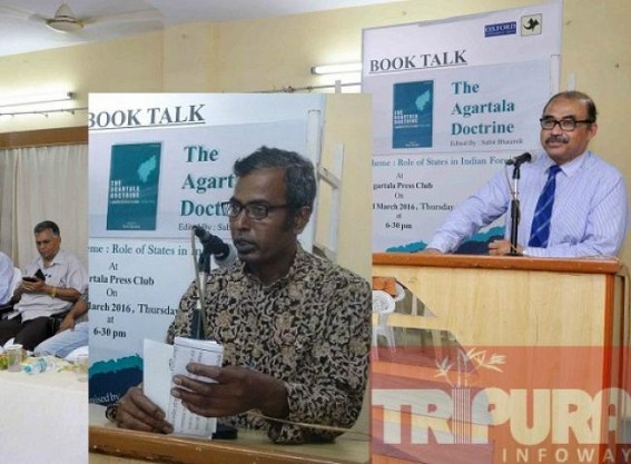 'Agartala Doctrine' book talk held at Press CLub