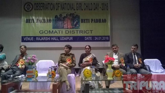 National Girl Child Day observed at Udaipur 