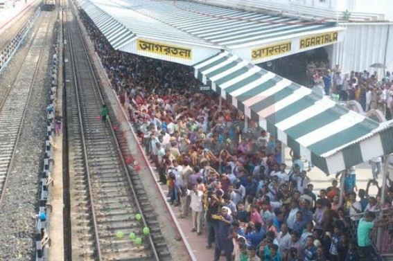 Express train service halts for 2 days Express train service halts for 2 days