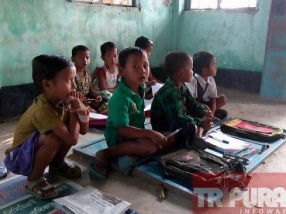 Lack of basic amenities hits qualitative education in Tripura 