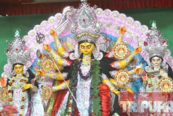 Tripura celebrates Maha-Ashtami