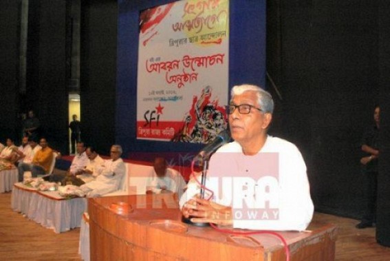 â€˜Target Modi-Govtâ€¦.â€™ , Manik Sarkar shows Political Direction to Tripura artists : blames Digital-India-Movement for destroying tradition and culture of India  