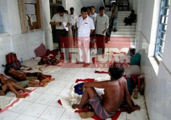 9 deaths held in Gandachara, malaria germ infected in 300 people : Health Minister Badal Choudhury visits malaria attacked areas, avoids media to talk 9 deaths held in Gandachara, malaria germ infected in 300 people : Health Minister Badal Choudhury visits malaria attacked areas, avoids media to talk