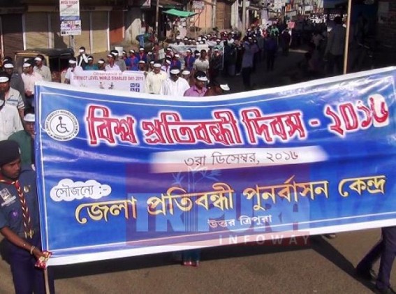 Unakoti & North Tripura celebrate World Disability Day-2016 Unakoti & North Tripura celebrate World Disability Day-2016