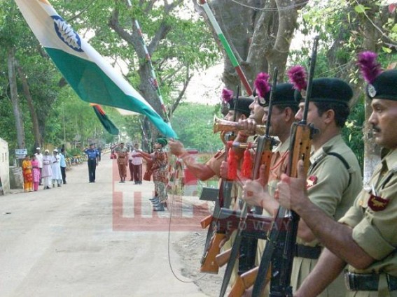 BSF IG visits Akhaura Check-Post BSF IG visits Akhaura Check-Post