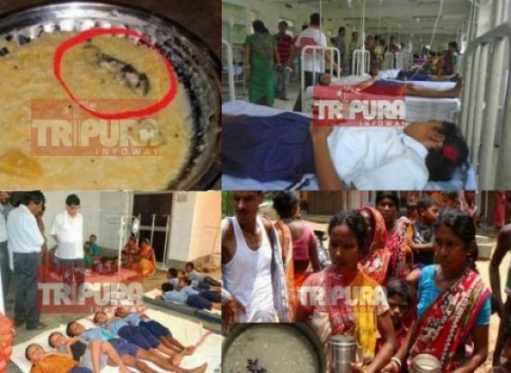 Massive embezzlement with Central MDM scheme deprives Tripuraâ€™s poor students : Corruption, unhygienic mid-day meal circulation hit Tripura Education system 