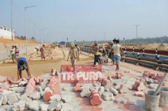 Udaipur-Sabroom rail lines will get 2 big tunnels Udaipur-Sabroom rail lines will get 2 big tunnels