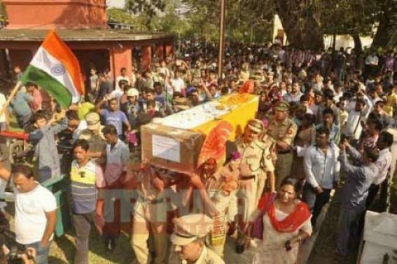 68th Republic Day : Tripura remembers two great souls ; Shambhu Satumura & Chittaranjan Debbarma who were killed by Pakistan 68th Republic Day : Tripura remembers two great souls ; Shambhu Satumura & Chittaranjan Debbarma who were killed by Pakistan