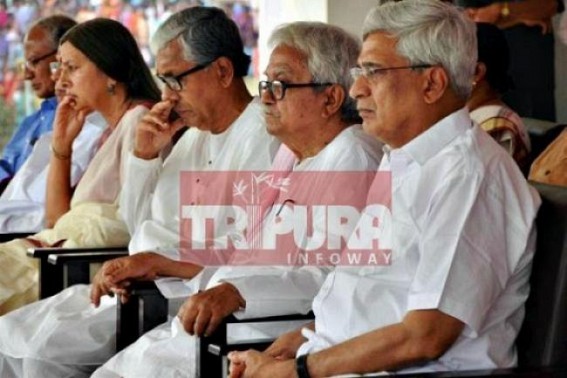 Safron party stretching Manik’s Chair ; yet politburos daydreaming for being clear alternative to BJP-RSS Safron party stretching Manik’s Chair ; yet politburos daydreaming for being clear alternative to BJP-RSS