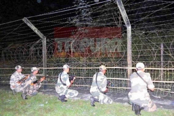 Tension prevails in Tripura after 3 cattle smugglers killed by BSF at Sabroom Chitabari border : Anti-National CPI-M politicizing BSFâ€™s role, called 12 hrs strike