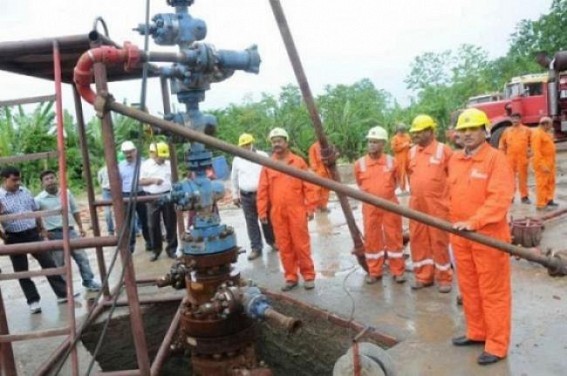 'ONGC doubles gas production in Tripura in 5 years' 'ONGC doubles gas production in Tripura in 5 years'