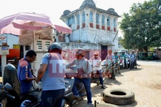 Fuel price slightly hiked Fuel price slightly hiked