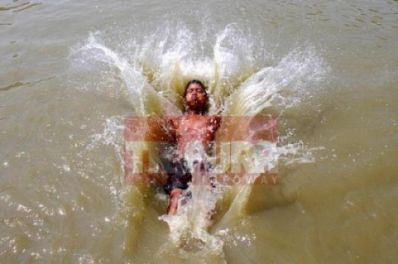 Summer wave hits normal lives across Tripura