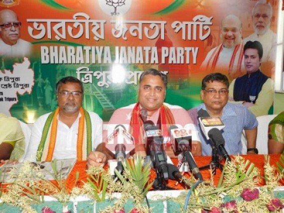 â€˜Why Manik Sarkar is much afraid of BJP?â€™ : Dedhar asks