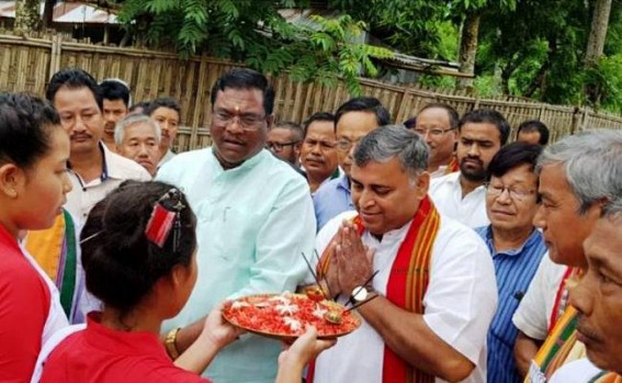 Faggan Singh Kulaste visits Udaipur Faggan Singh Kulaste visits Udaipur