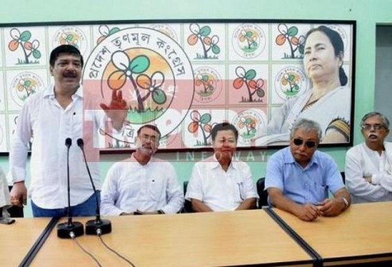 Tripura & West Bengal TMC finally split ! All members to resign from TMC : Hapless Ex-Congress members rolling by Sudip-Sudarshan-Chakra 
