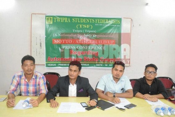 Twipra Student Federation demands clarification of State Council