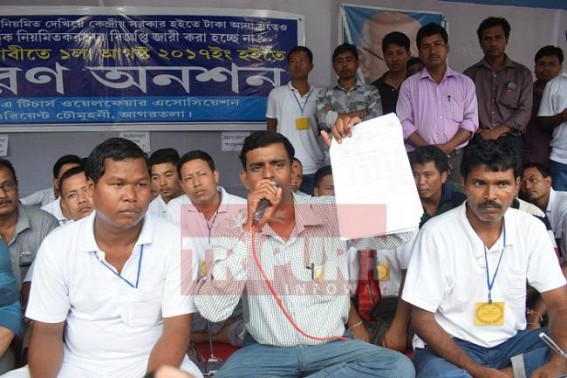 'Tapan Chakraborty's press note was Fabled, Inhuman, Baseless' : SSA teachers challenge Tripura Govt to show papers where Central Govt denied SSA's regularization 'if it can' !