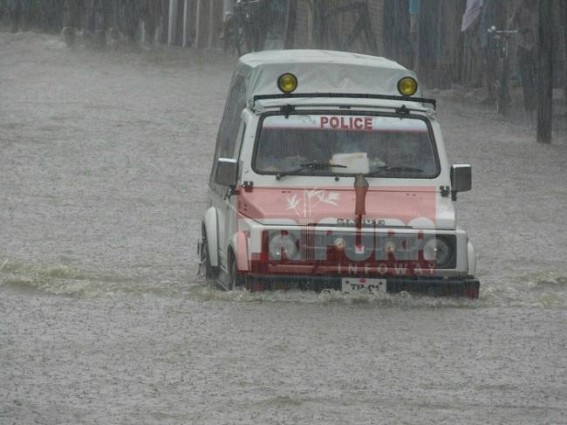 Heavy thunderstorm, lightning hit Northeast : More showers expected with cyclonic wave