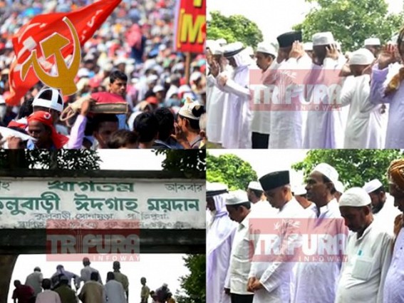 Strange Secularism of Communists : A prayer to Tripura Sundari is Forbidden; but Minister can pray Namaz publicly ! Why Minority Welfare Minister doesn't visit Church on Christmas ? Strange Secularism of Communists : A prayer to Tripura Sundari is Forbidden; but Minister can pray Namaz publicly ! Why Minority Welfare Minister doesn't visit Church on Christmas ?