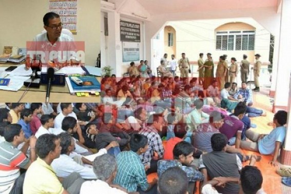 CPI-M's 2018 Poll Politics : Tripura Finance Minister finally unveils Centre’s regularization Notification ahead of Election : After 15 yrs all Forest Dept Employees regularized CPI-M's 2018 Poll Politics : Tripura Finance Minister finally unveils Centre’s regularization Notification ahead of Election : After 15 yrs all Forest Dept Employees regularized