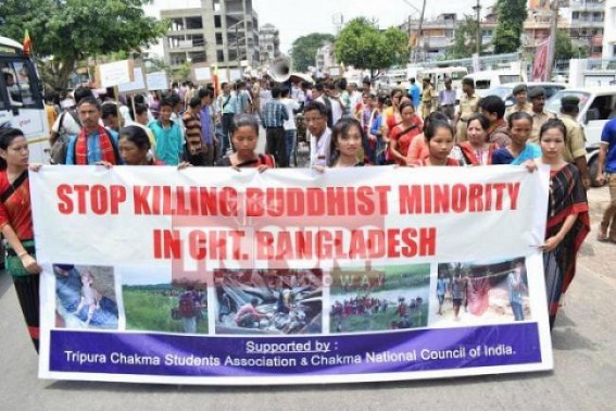 Migrated Hindus in Tripura / West Bengal say a 'Big No' to Rohingyas