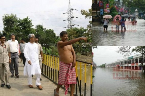 Tripura Govt's FB account since 4 days of inauguration gave only 1 Update : â€˜CM visits Border areas to find our drainage-solutionâ€™  that was followed by Massive Flood on next day at Agartala !