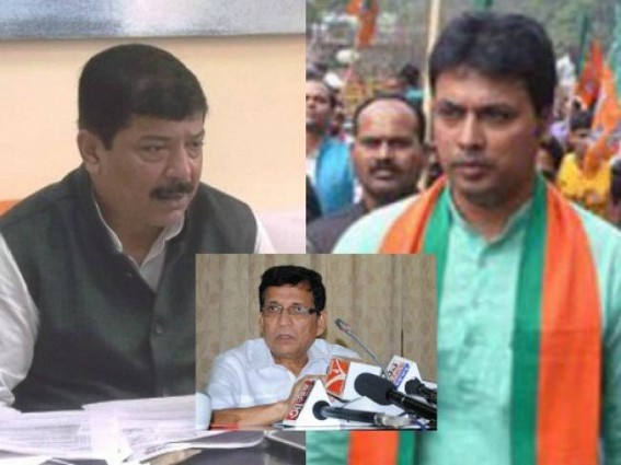 Badal Chowdhury accuses Sudip Roy Barman, Bipalb Deb for AGMC irregular staffs' protests Badal Chowdhury accuses Sudip Roy Barman, Bipalb Deb for AGMC irregular staffs' protests