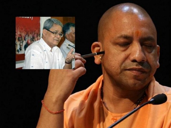 Bijan Dhar calls Yogi as â€˜Killer-of-Childrenâ€™ amidst increasing deaths in Tripura Govt hospitals 