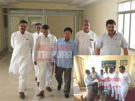 Tripura to witness 1st Assembly battle of CPI-M Vs. BJP : 6 MLAs all set to represent BJP in next Assembly Session from November 13 Tripura to witness 1st Assembly battle of CPI-M Vs. BJP : 6 MLAs all set to represent BJP in next Assembly Session from November 13