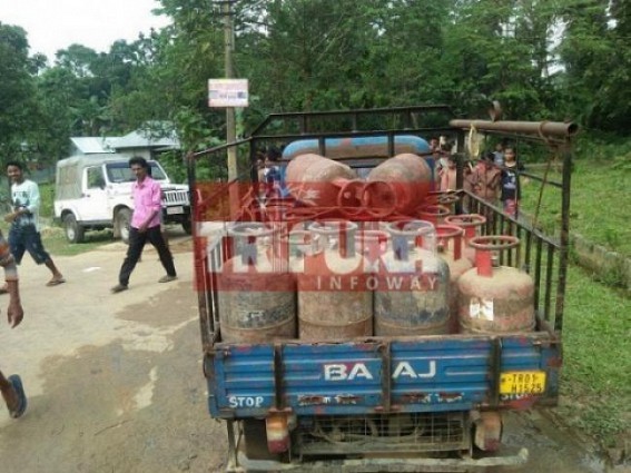 Cooking gas cylinder theft at rise in Udaipur Cooking gas cylinder theft at rise in Udaipur