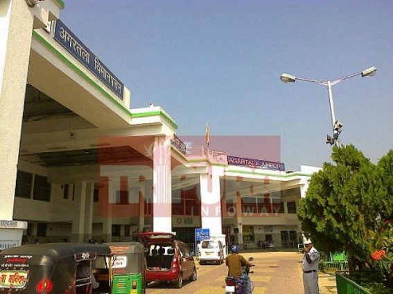 'Rs.500 crores new Agartala International Airport's terminal building is going on, very soon you'll see many Changes' : AAI Chief told media 'Rs.500 crores new Agartala International Airport's terminal building is going on, very soon you'll see many Changes' : AAI Chief told media