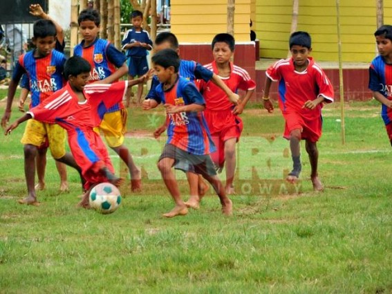 Tripura Primary School Students gears up in Sports-Competition