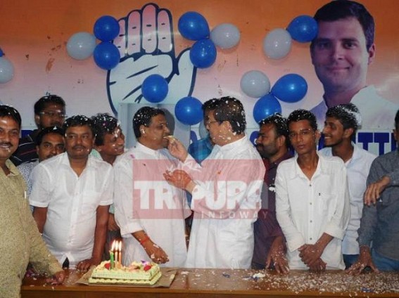Tripura Congress celebrates Rahul Gandhiâ€™s 47th Birthday