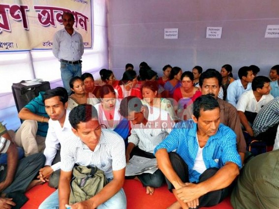 Tripura Govt stopped SSA teachers' salaries !