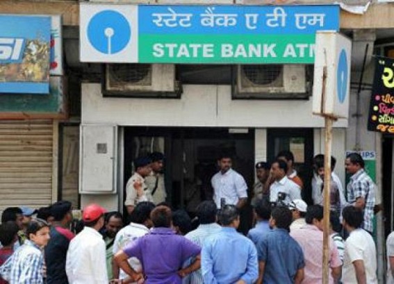 3 lakhs looted from Dharmanagar SBI