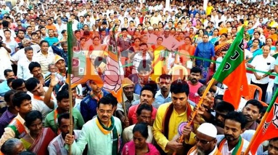 Mass BJP gathering at Udaipur