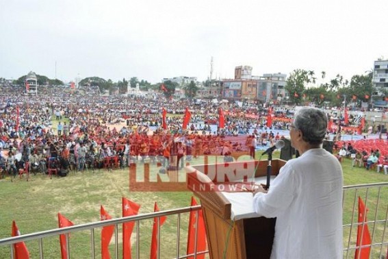 Rose Valley tainted Manik Sarkar claims 'Job Crisis' under BJP Govt : 10323, 12000 Job scams under CPI-M era with 8 lakhs unemployed youths in Tripura, yet Manik asks, 'Where are BJP's 2 crores jobs??' Rose Valley tainted Manik Sarkar claims 'Job Crisis' under BJP Govt : 10323, 12000 Job scams under CPI-M era with 8 lakhs unemployed youths in Tripura, yet Manik asks, 'Where are BJP's 2 crores jobs??'