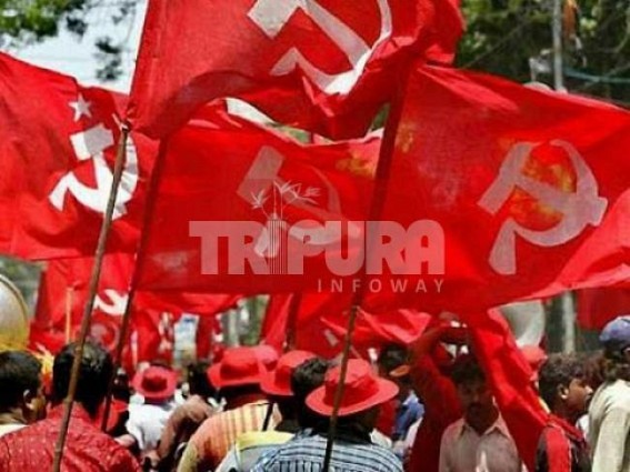 CPI-M's 1 month long protest continues across Tripura