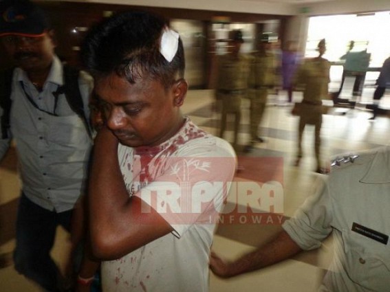 CPI-M, BJP, Congress clash : 12 injured including police