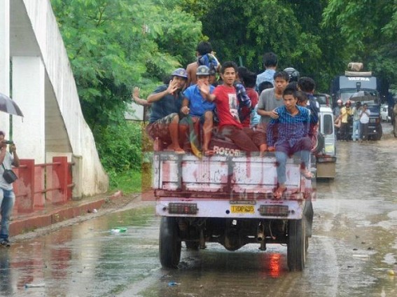 Tripura road, rail blockade called-off