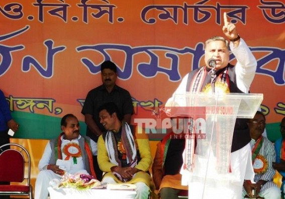 '2018-February is Tripura CPI-M's expiry date' : BJP leader
