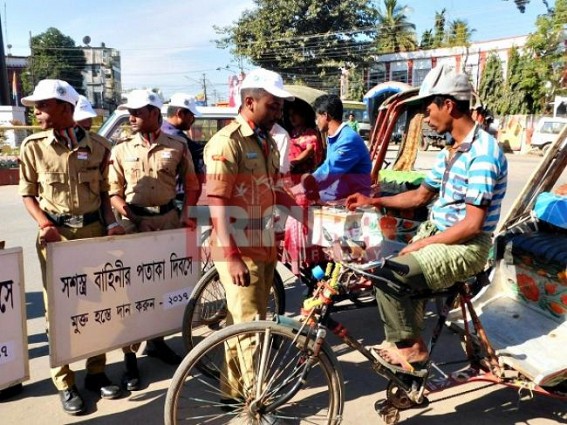 Armed forces Flag Day observed in Tripura