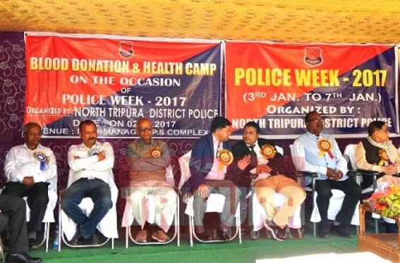 North Tripura observes Police Week North Tripura observes Police Week