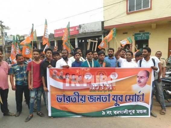 Dirty Agartala City suffocates Common men : BJP raised 7 demands