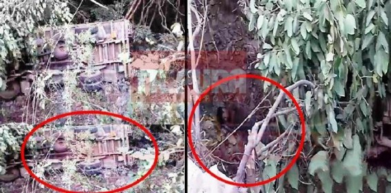Road accident at Baramura, two missing Road accident at Baramura, two missing