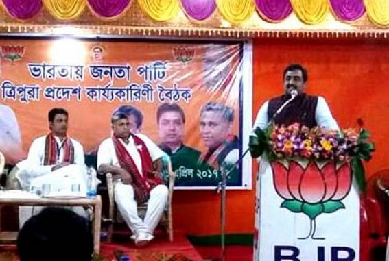 Ram Madhav boosts BJP at Northern Tripura : Crucial poll strategies adapted
