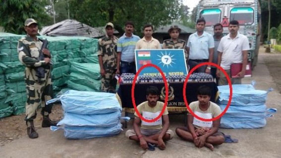 Contraband items seized by BSF : 2 booked Contraband items seized by BSF : 2 booked